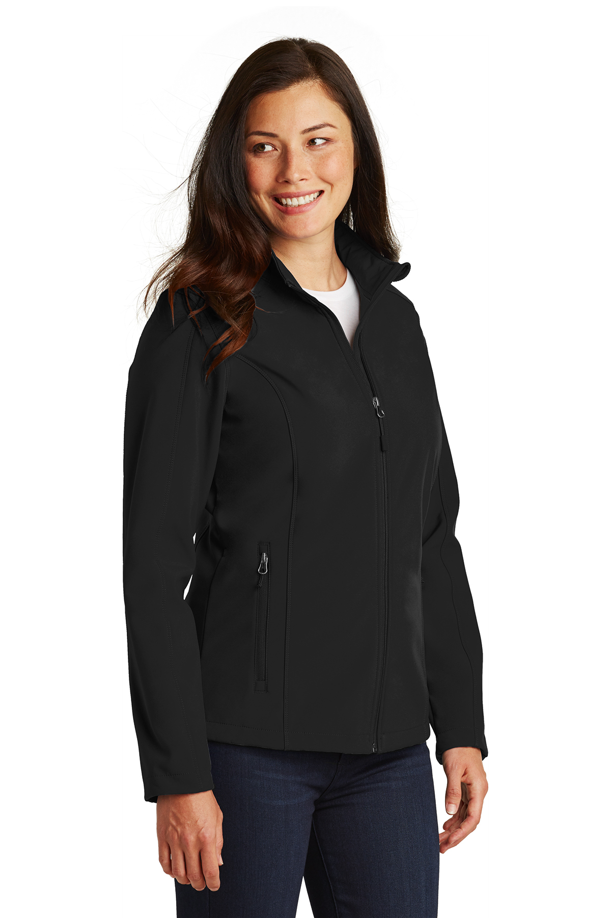 Ladies Core Soft Shell Jacket Port 